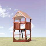 Aire de Jeux Bois Adventure Treehouse Jumbo 2