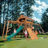 Aire de jeux Peak Junior avec toit en bois