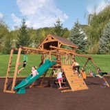 Aire de jeux Peak Junior avec toit en bois