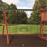 Aire de jeux Peak Junior avec toit en bois