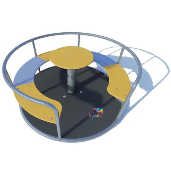 Tourniquet Enfant avec Sièges pour Aire de Jeux