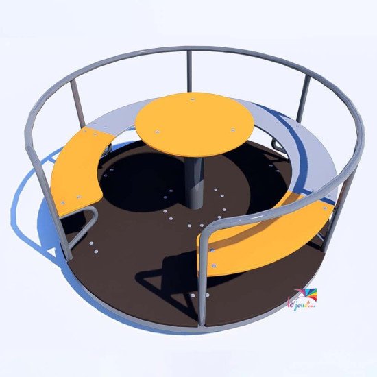 Tourniquet Enfant avec Sièges pour Aire de Jeux