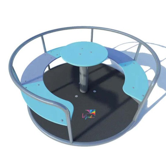 Tourniquet Enfant avec Sièges pour Aire de Jeux