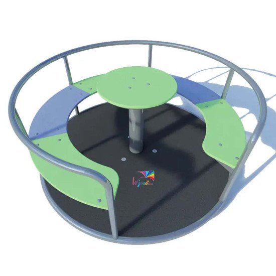 Tourniquet Enfant avec Sièges pour Aire de Jeux