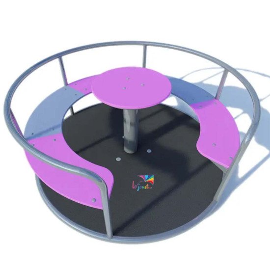 TOURNIQUET ENFANT POUR AIRE DE JEUX AVEC SIÈGES DÈS 3 ANS