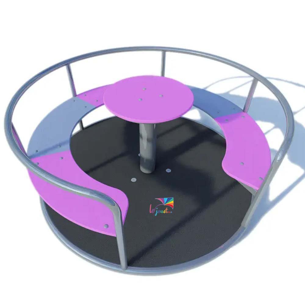 Tourniquet Enfant avec Sièges pour Aire de Jeux