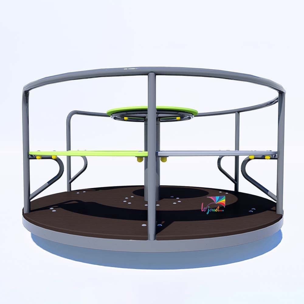 TOURNIQUET ENFANT POUR AIRE DE JEUX AVEC SIÈGES DÈS 3 ANS