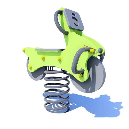Jeu sur ressort Moto à sceller pour enfants KP-4.02