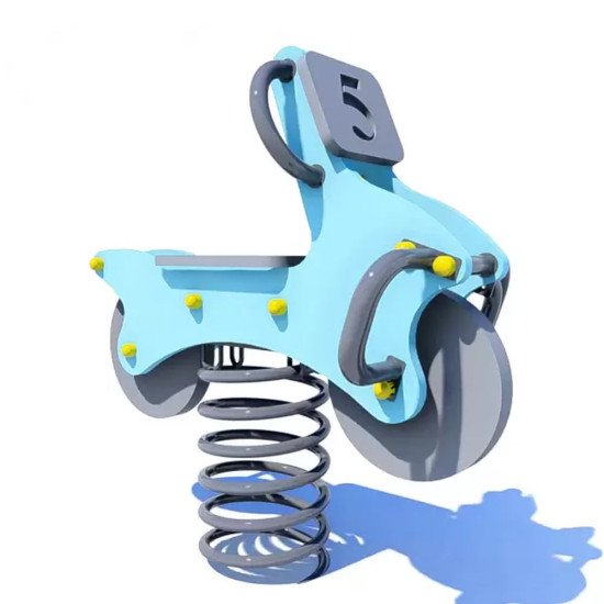 Jeu sur ressort Moto à sceller pour enfants KP-4.02