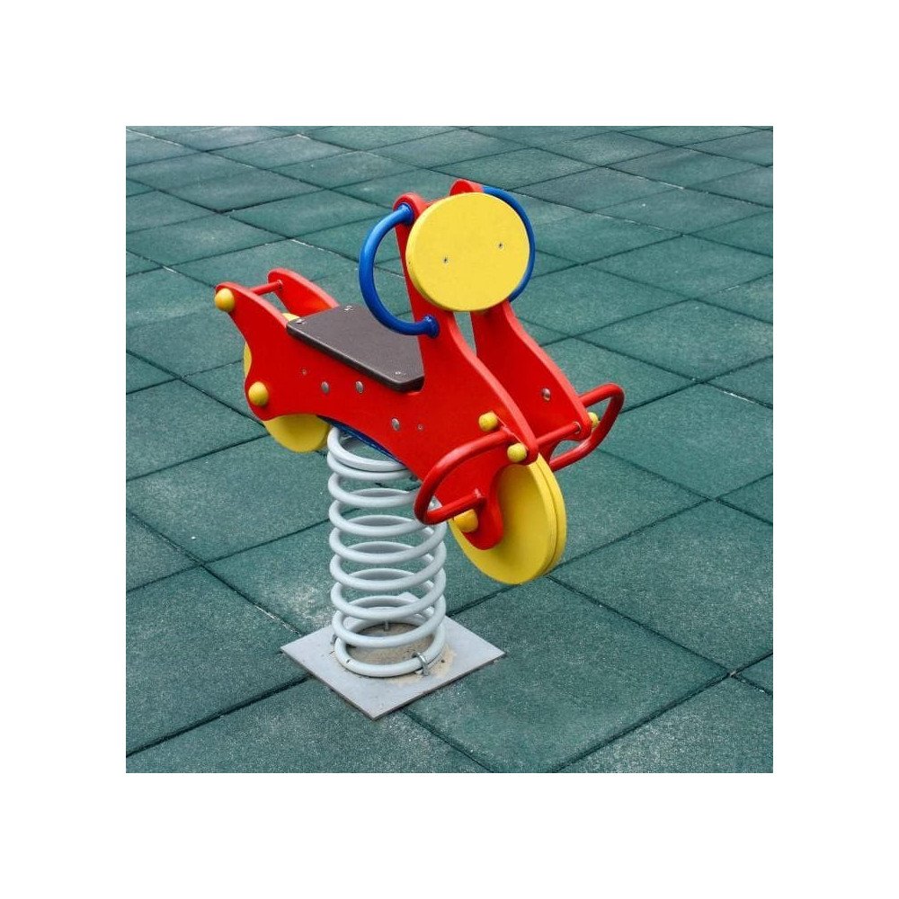 Jeu sur ressort Moto à sceller pour enfants KP-4.02
