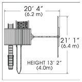 Structure de jeux Olympian Treehouse Jumbo 4