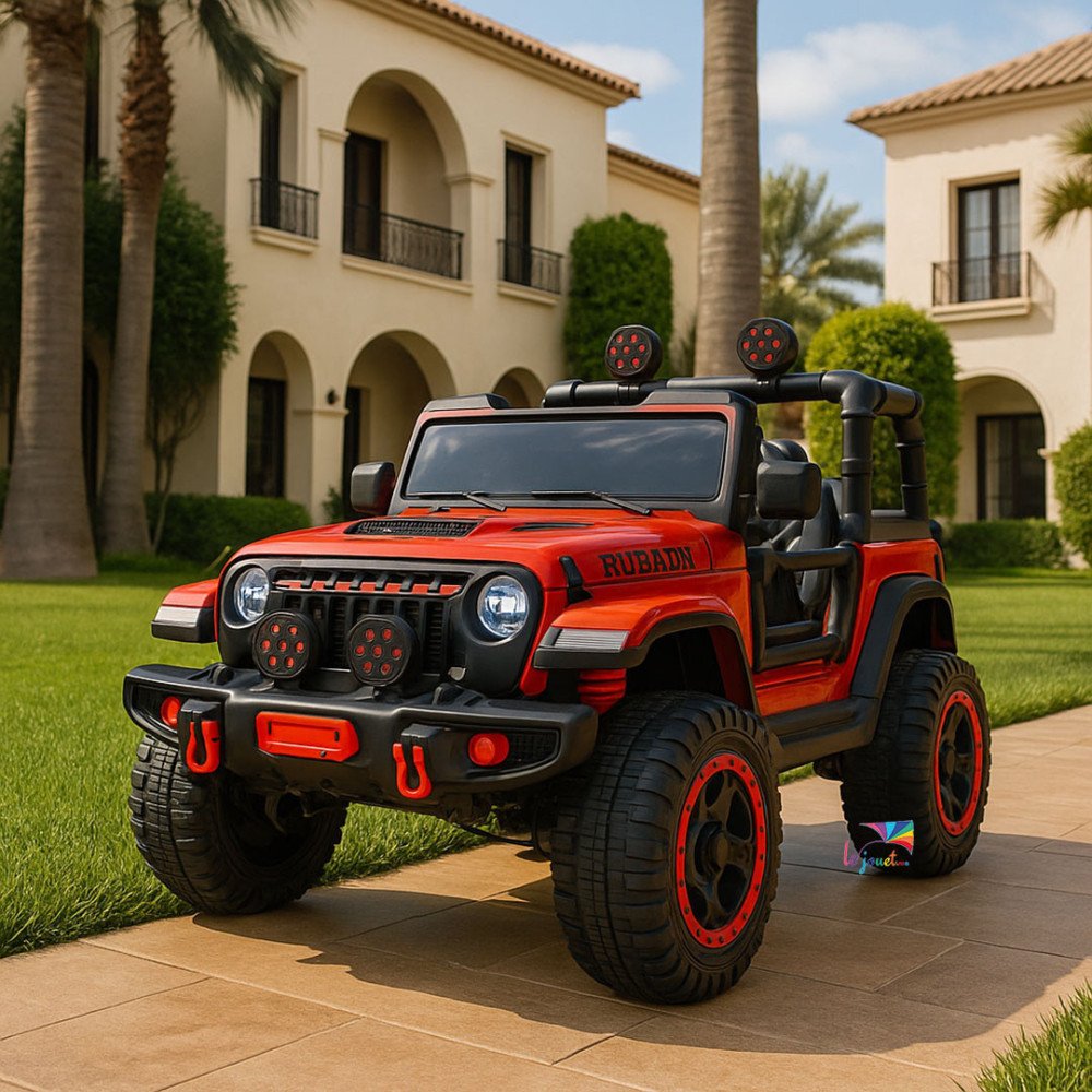 Voiture électrique 4x4 enfant style Jeep | LEJOUET.MA