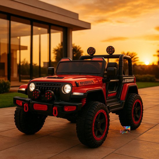 Voiture électrique 4x4 enfant style Jeep | LEJOUET.MA