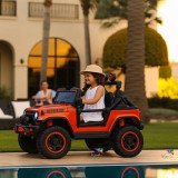 Voiture électrique 4x4 enfant style Jeep | LEJOUET.MA
