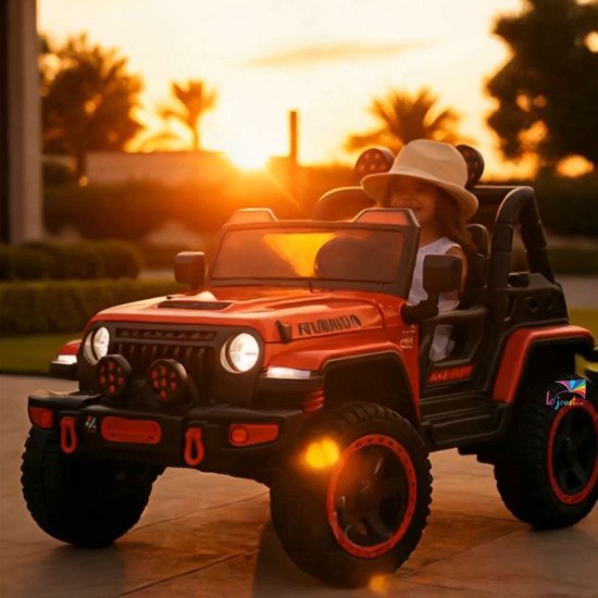 Voiture électrique 4x4 enfant style Jeep | LEJOUET.MA