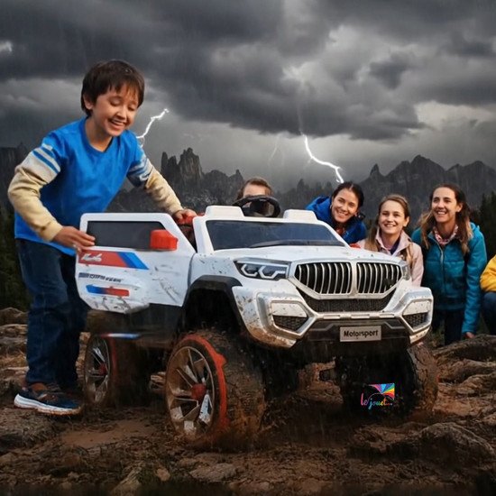 LA VOITURE ÉLECTRIQUE 4X4 STYLE BMW 2xl 12v