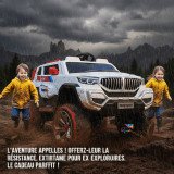 LA VOITURE ÉLECTRIQUE 4X4 STYLE BMW 2xl 12v