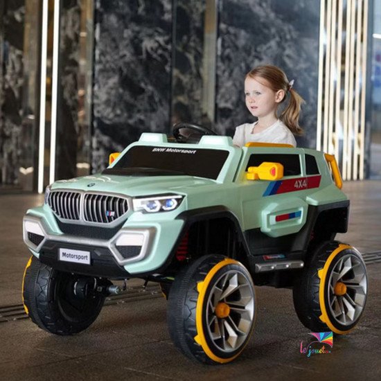 Voiture électrique 4x4 enfant BMW 2XL 12V | LEJOUET.MA