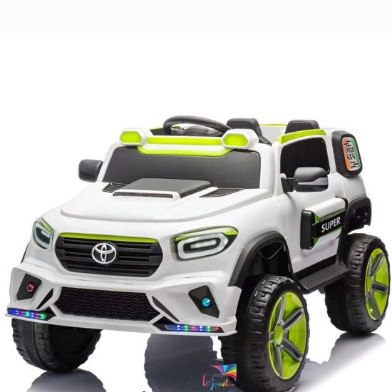 Voiture électrique enfant Toyota 4x4 12V | LEJOUET.MA