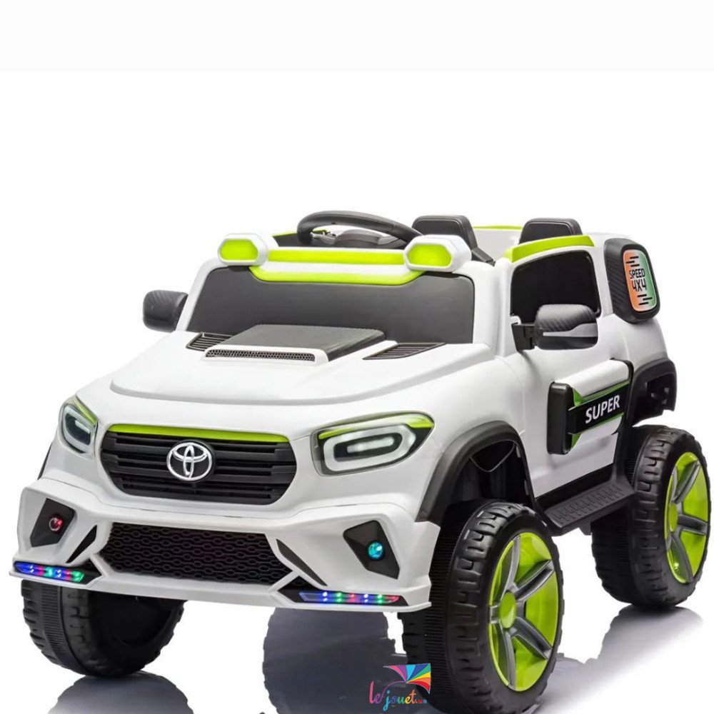 Voiture électrique enfant Toyota 4x4 12V | LEJOUET.MA