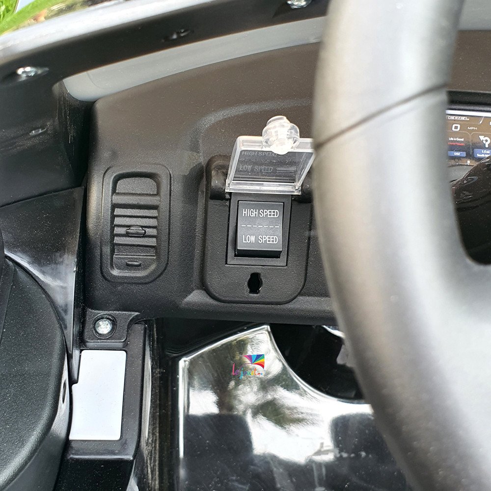 Style Dodge Ram Police Voiture électrique pour enfants 12 volts