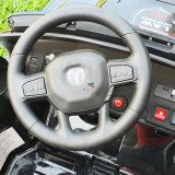 Style Dodge Ram Police Voiture électrique pour enfants 12 volts