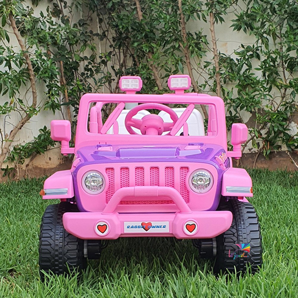 Voiture électrique enfant Barbie rose 12V | LEJOUET.MA