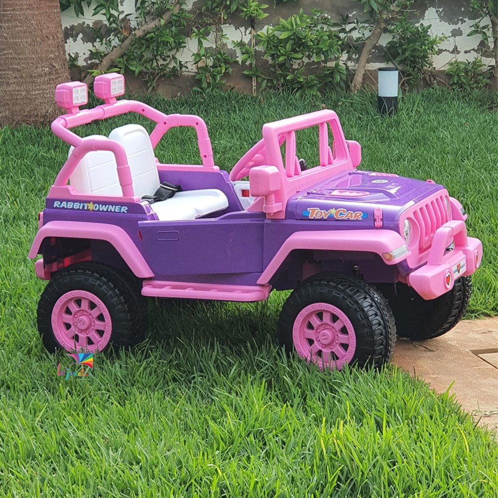 Voiture électrique pour enfants Style Barbie rose 12 V