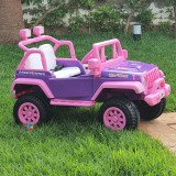 Voiture électrique pour enfants Style Barbie rose 12 V