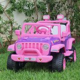 Voiture électrique pour enfants Style Barbie rose 12 V
