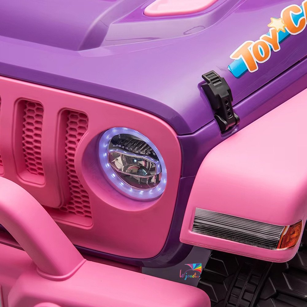 Voiture électrique enfant Barbie rose 12V | LEJOUET.MA
