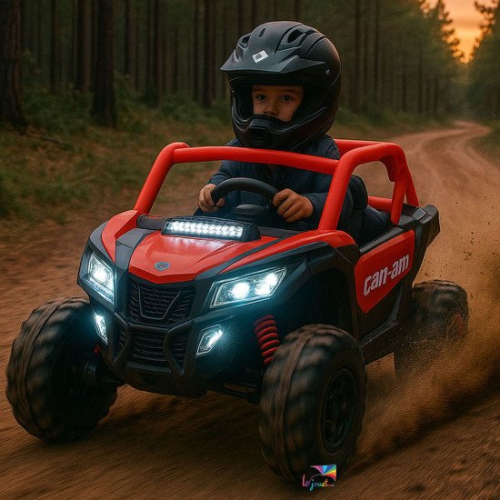 Buggy électrique enfant XXL CAN-AM biplace | LEJOUET.MA