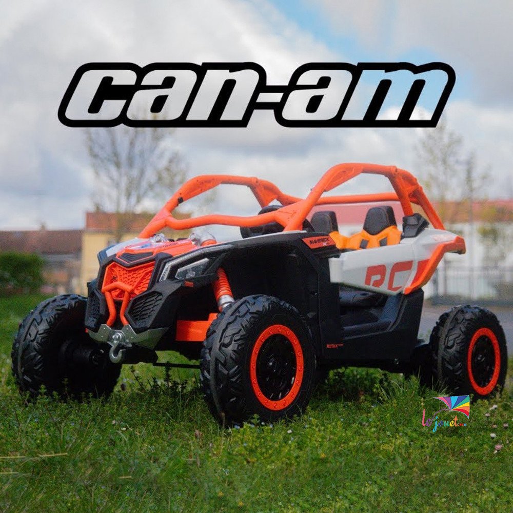 Buggy électrique enfant XXL CAN-AM biplace | LEJOUET.MA