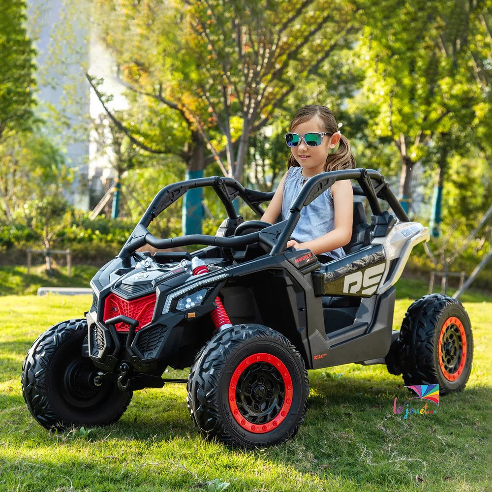 Buggy électrique pour enfant XXL CAN AM biplace