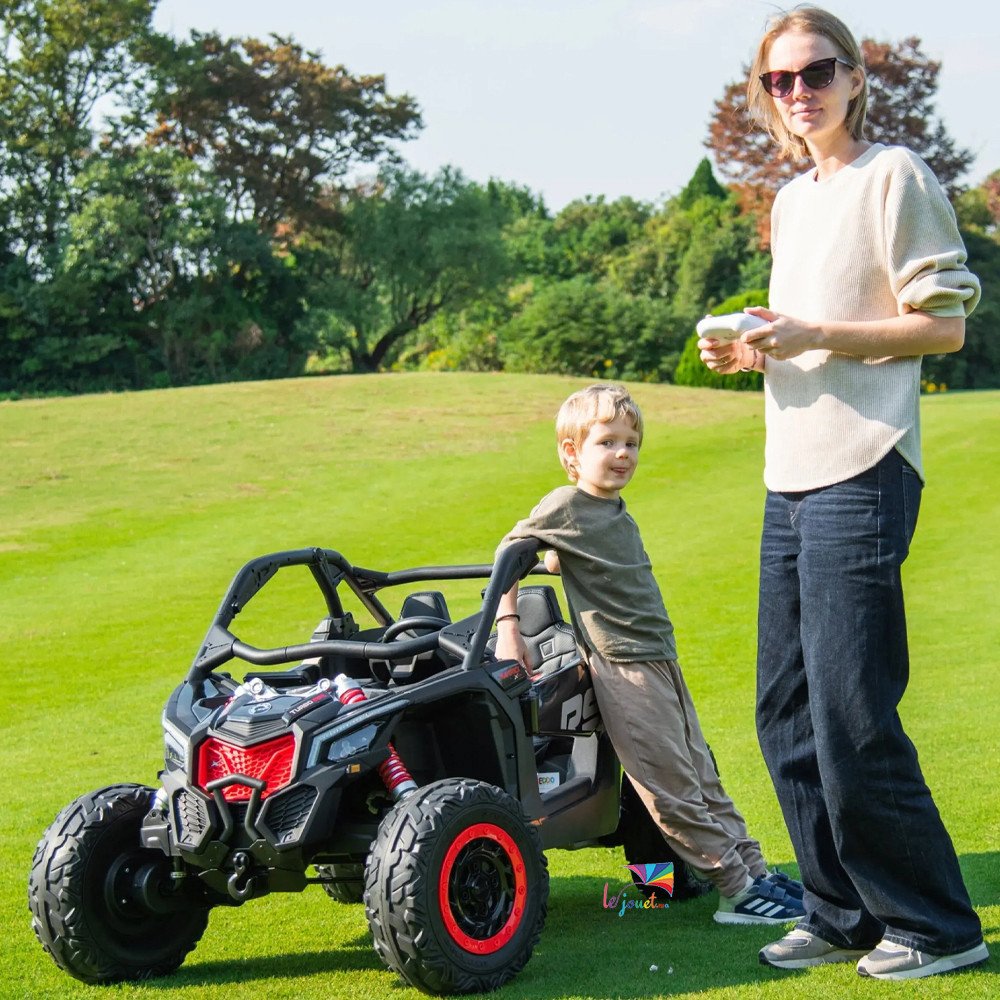Buggy électrique pour enfant XXL CAN AM biplace