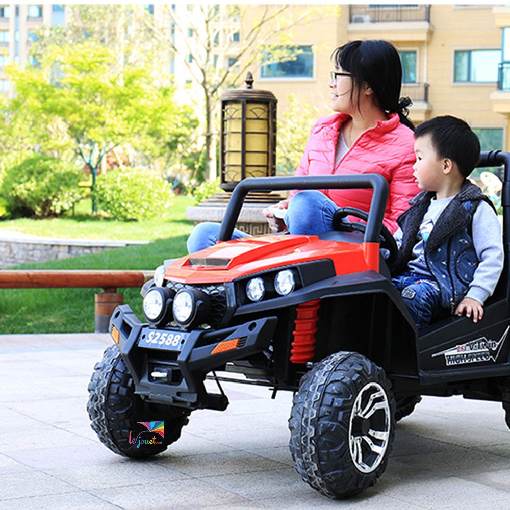 ATV 4x4 enfant XXL 2 places 12V | Pack Luxe | LEJOUET.MA