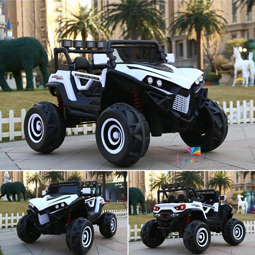 Buggy électrique enfant XXL 12V 4x4 2 places | LEJOUET.MA