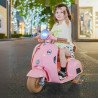 Moto électrique pour enfants Style Vespa 12V