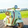 Moto électrique pour enfants Style Vespa 12V