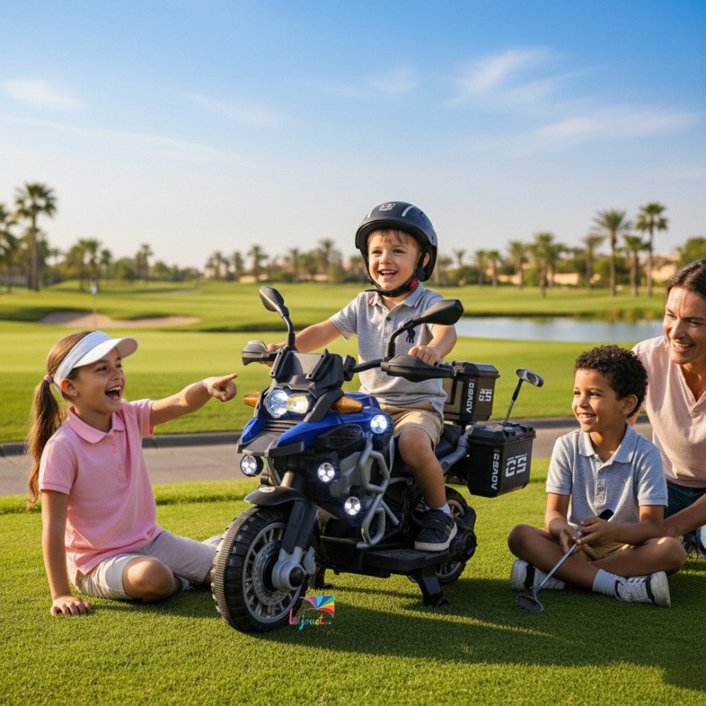 Moto électrique enfant BMW GS Adventure 12V | LEJOUET.MA