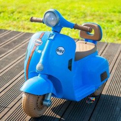 Moto électrique pour enfants Style Vespa 12V