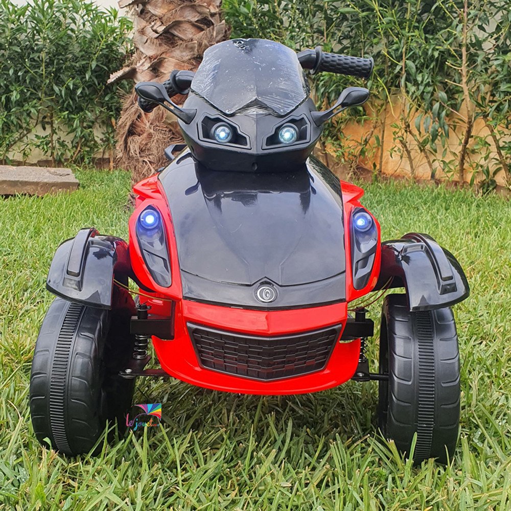 Tri Moto électrique enfant 3 roues 12V Can-Am | LEJOUET.MA