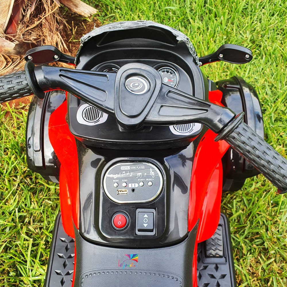 Tri Moto électrique enfant 3 roues 12V Can-Am | LEJOUET.MA