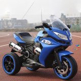 Moto électrique enfant 3 roues BMW 12V avec LED | LEJOUET.MA