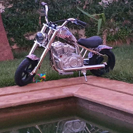 Moto électrique enfant Chopper 24V 160W | LEJOUET.MA