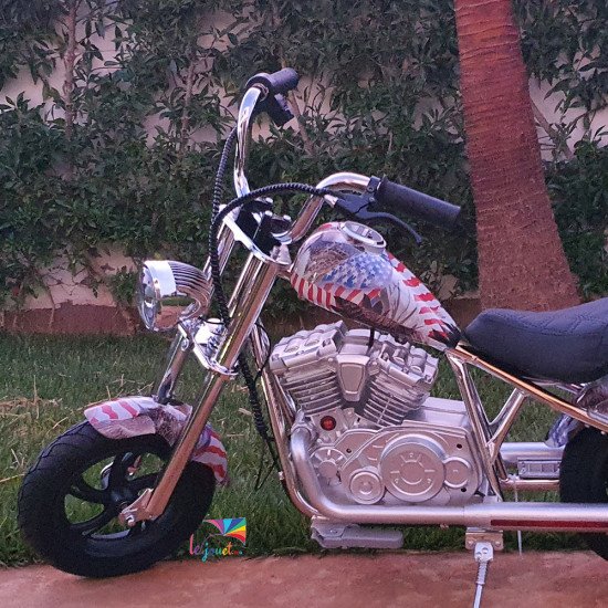 Moto électrique enfant Chopper 24V 160W | LEJOUET.MA