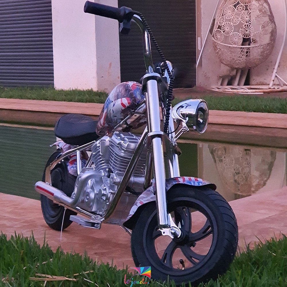 Moto électrique enfant Chopper 24V 160W | LEJOUET.MA