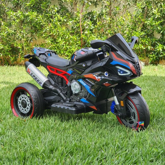 Moto électrique enfant BMW S1000RR 12V | 3 roues | LEJOUET.MA