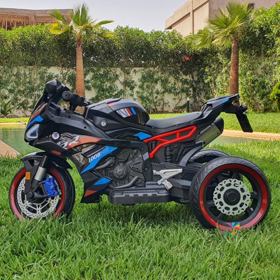 Moto électrique enfant BMW S1000RR 12V | 3 roues | LEJOUET.MA