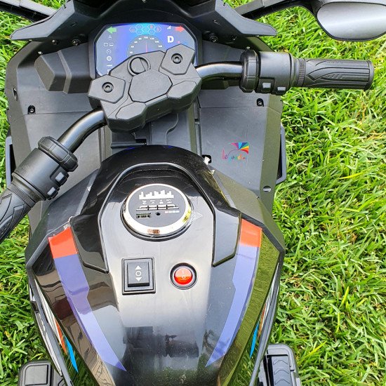 Moto électrique enfant BMW S1000RR 12V | 3 roues | LEJOUET.MA